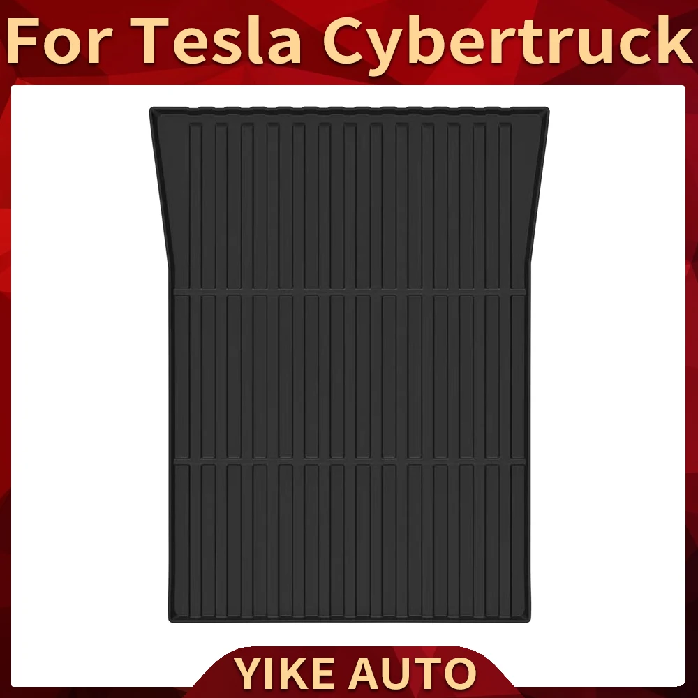 

For Tesla Cybertruck 2023-2024 Auto Car Cargo Liner All-Weather TPE Non-slip Trunk Mats Waterproof Tray Trunk Carpet Accessory