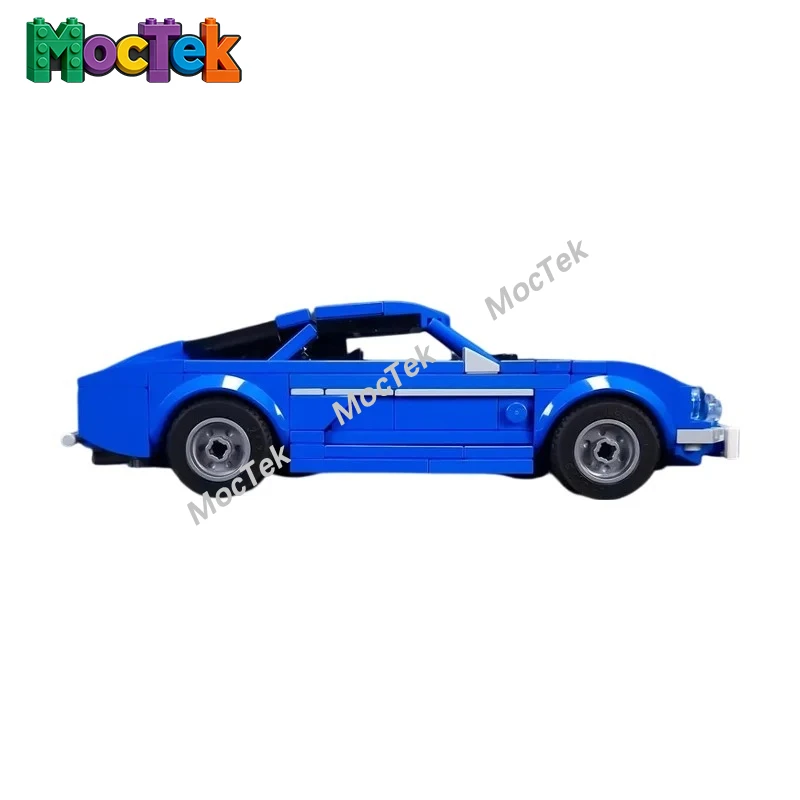 

Высококачественные строительные блоки MOC, модель спортивного автомобиля высшего класса с плавными линиями и реалистичным внешним видом