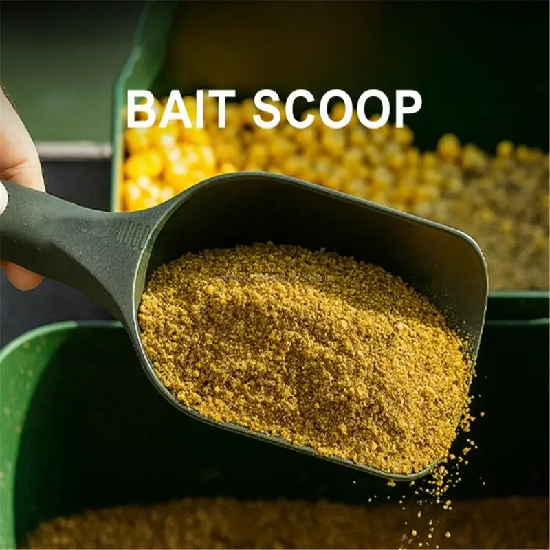  Casting Baits Shovel for Particles Boilies Fishing Tackle with Drainage Hole