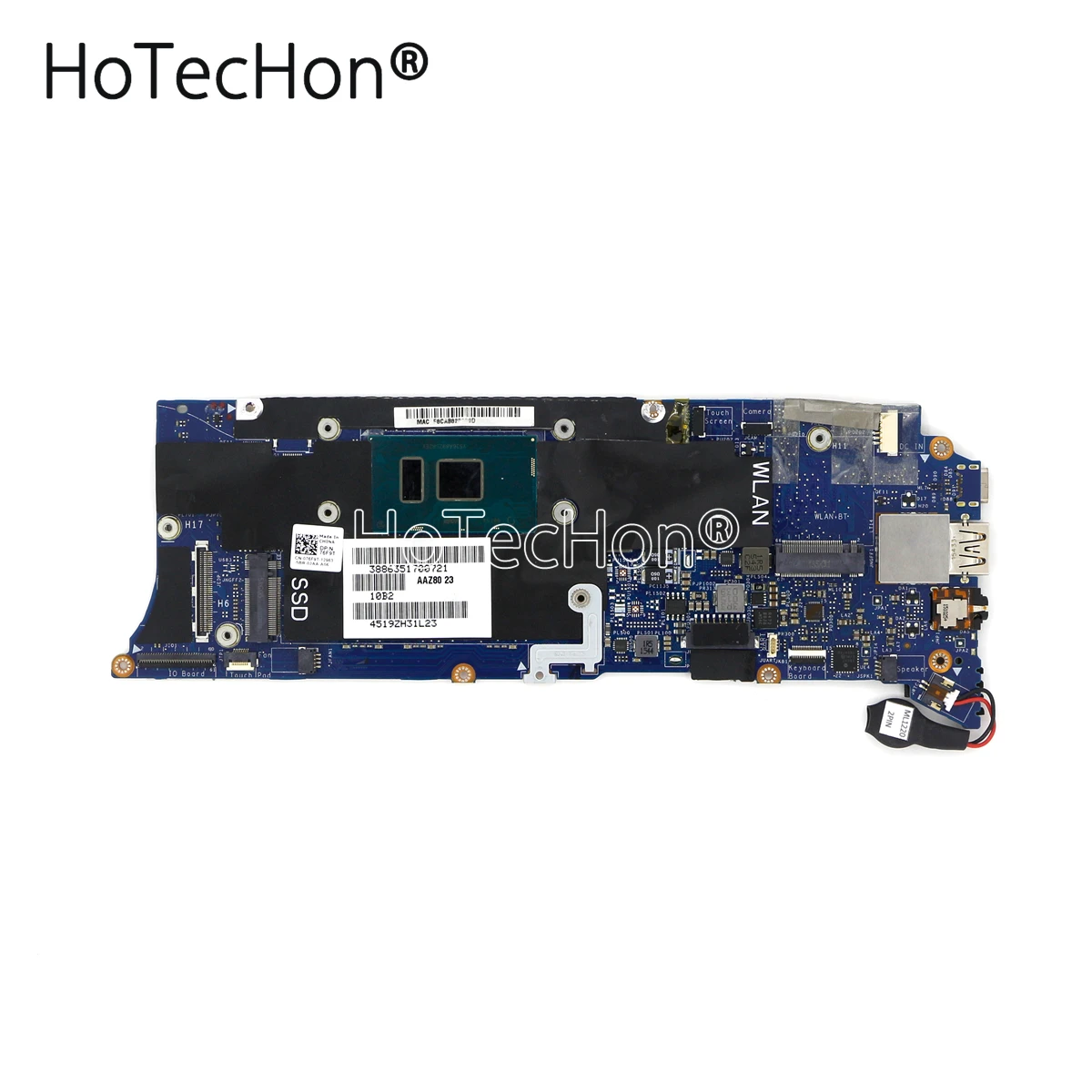 

76F9T - Motherboard System Board LA-C881P w/ i5-6200u +8GB for Dell XPS 13 (9350)
