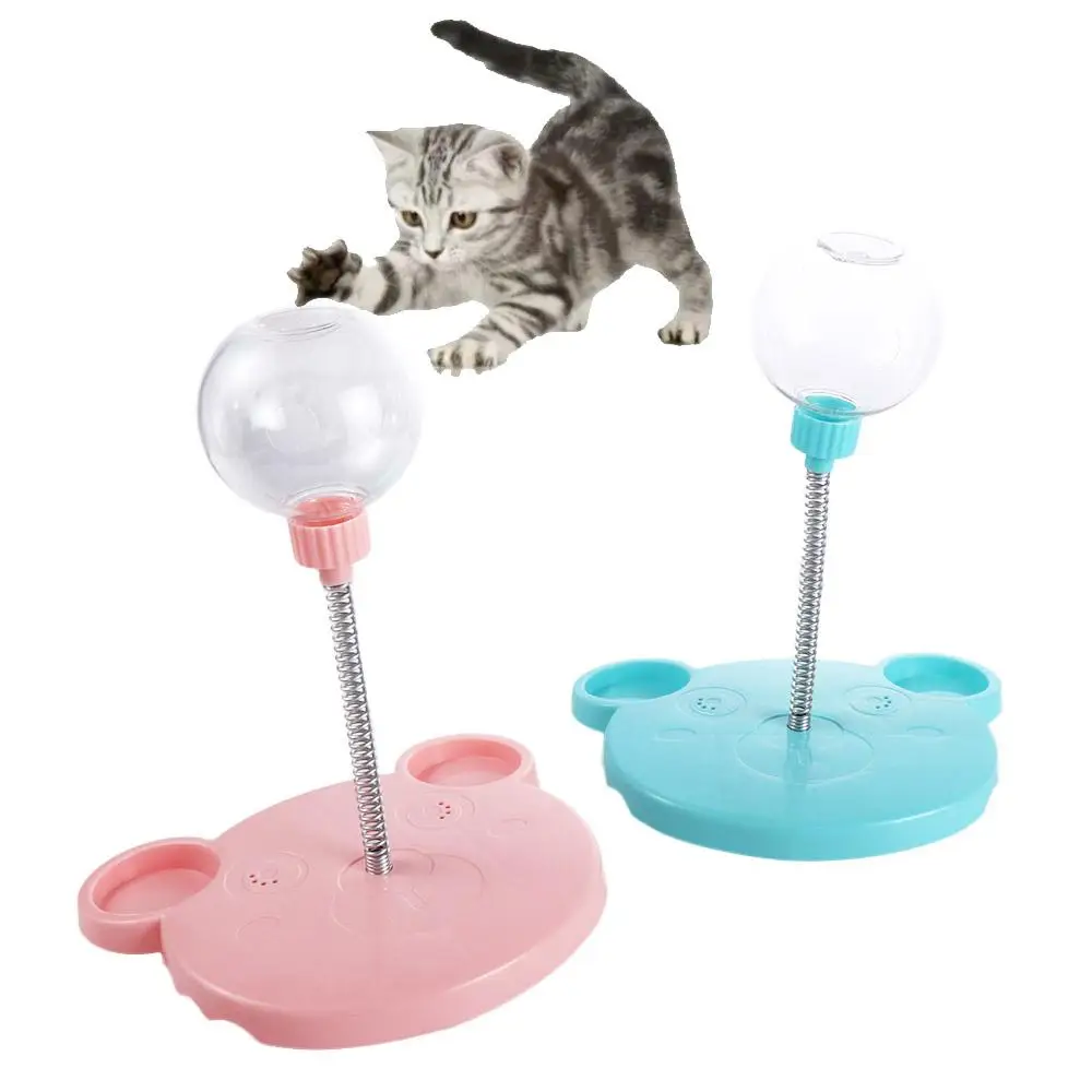 

Feeder Stick Food Leaking Ball Toy Pet Supplies Cat Chasing Cat Training Toys Pet Snack Feeder Pet Puzzle Toys Cat Ball Toys