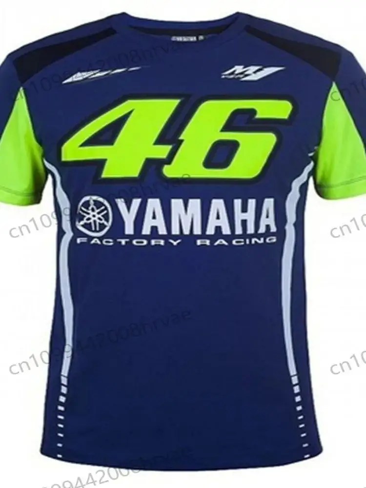 AliExpress Yamaha 3D printed short-sleeved cycling T-shirt men's outdoor sportswear off-road motorcycle team uniform