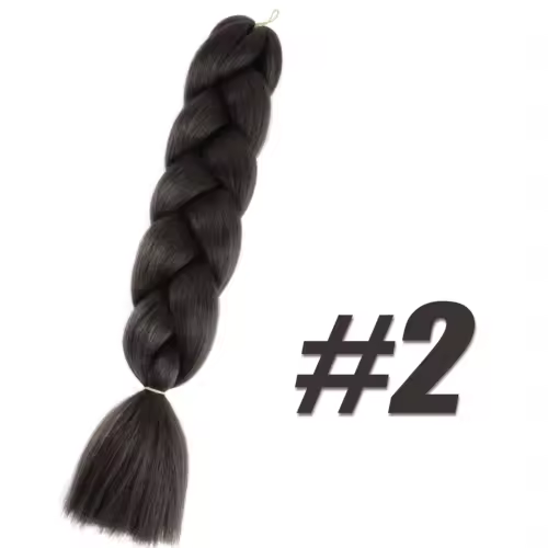 Synthetic Kanekalon Crochet Hair Braiding Hair Pre Stretched Curly Jumbo Braids Extensions Hair Accessories For Girls Braids - Image 12