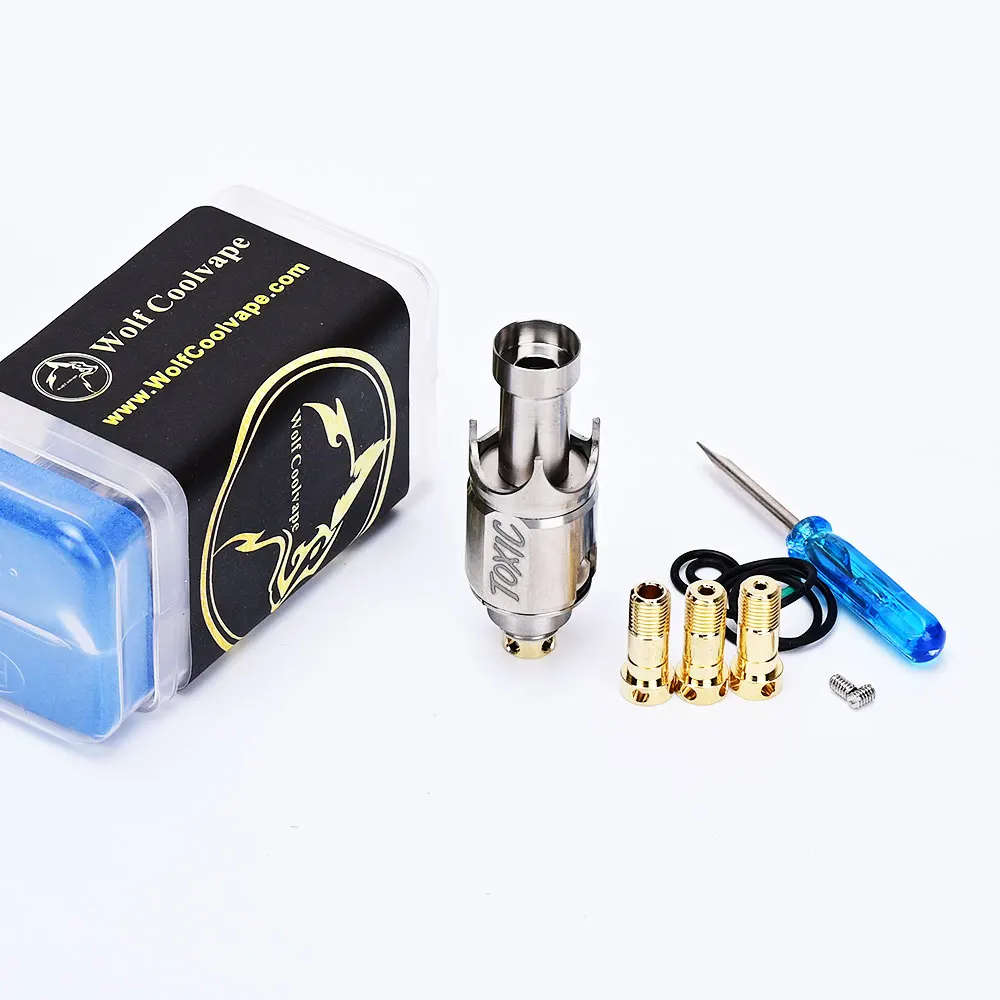 

Wolfcoolvape Monarchy MOBB V2 Toxic RBA Bridge Titanium AirPin 1 / 1.5 / 2.5 / 3.5mm for Billet / BB / Pulse AIO / Boro Mod