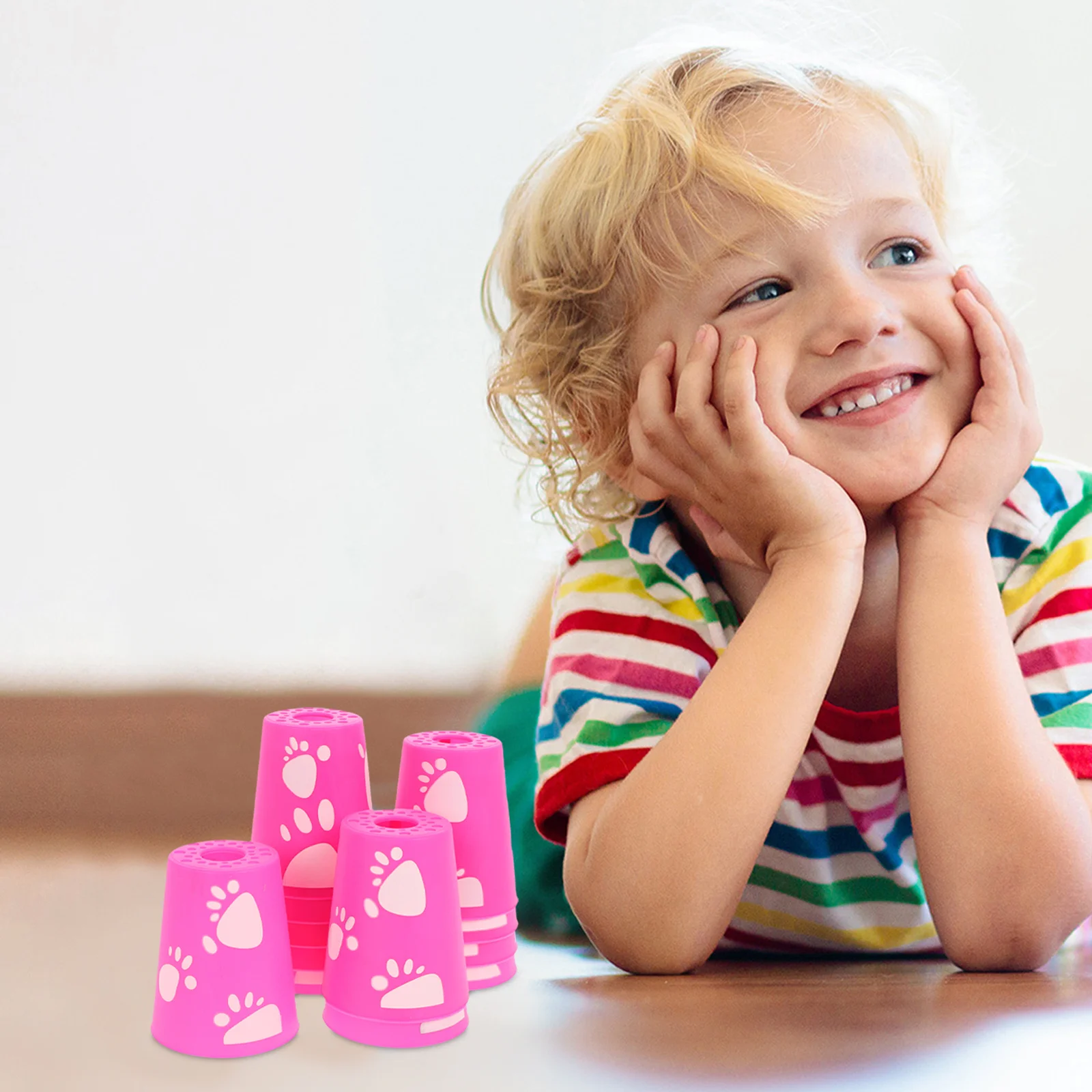 12-teiliges Speed-Stacking-Becher-Spielset, langlebig, leicht zu reinigen, multifunktional, für Partys und Veranstaltungen