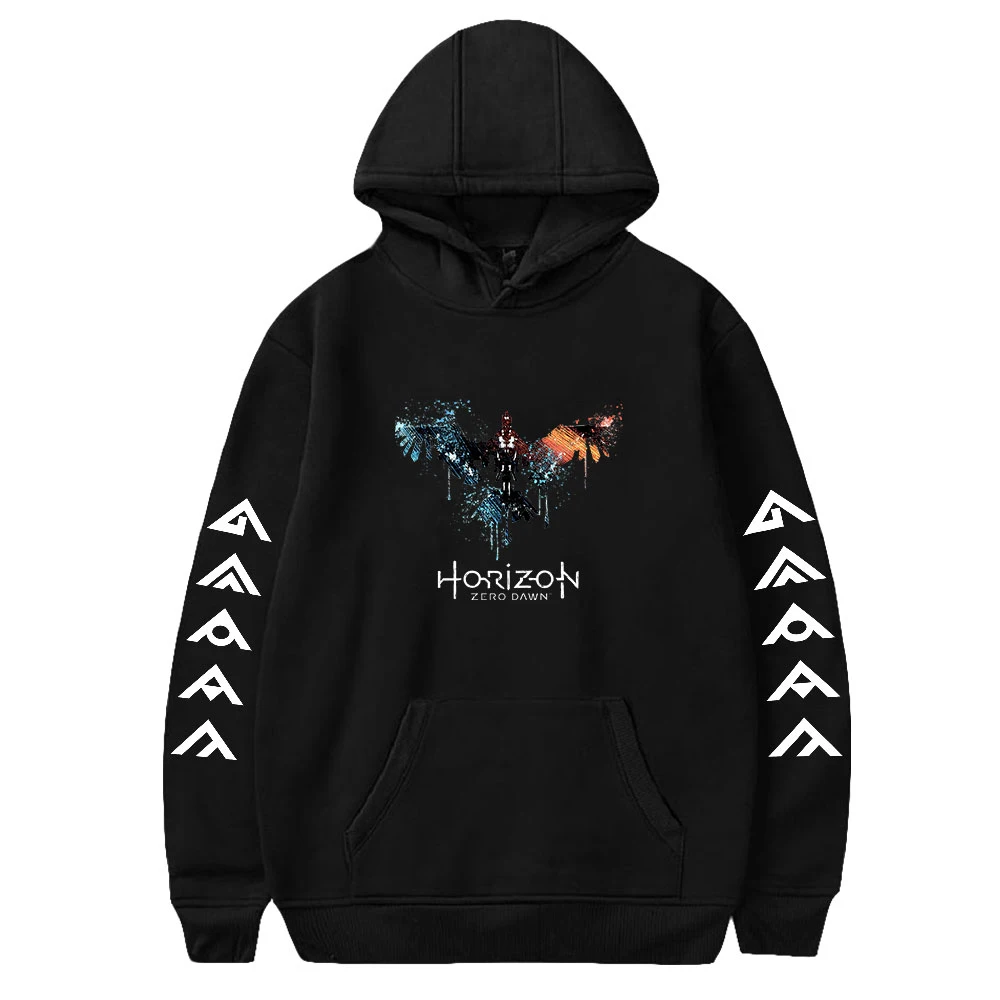 

Hot Game Horizon Forbidden West Vintage 90s Hoodie Men and Women Hip-hop Sports Spring and Autumn Sweatshirt Harajuku Pullover