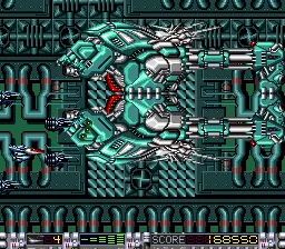 16-битный двигатель для ПК HuCard-SuperGrafx: ALDYNES, код игры «яростный кризис»