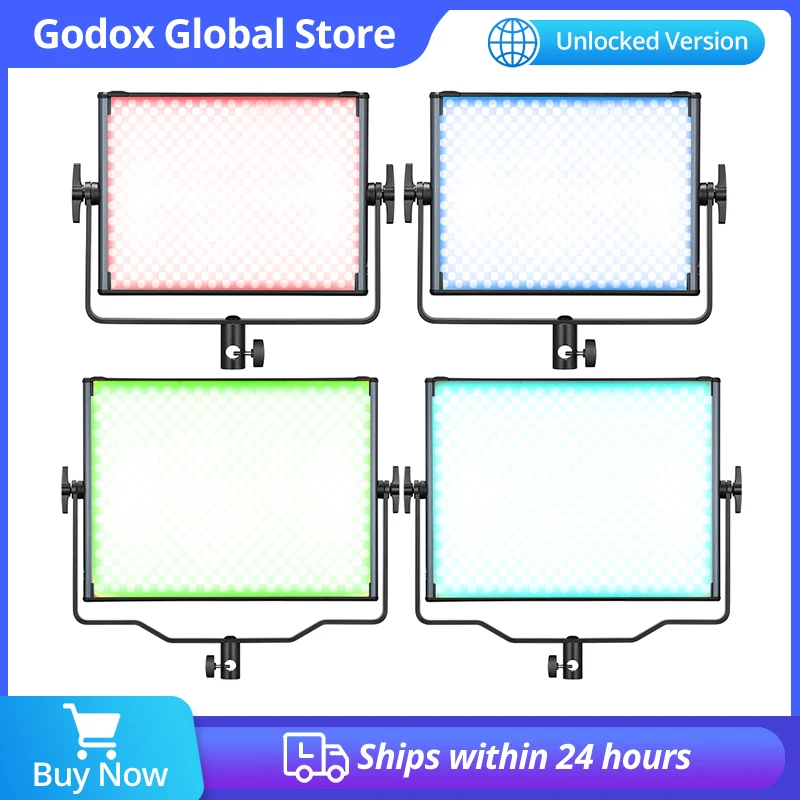 

GODOX LDX50R /50BI LDX100R/100BI RGB Full Color Fill Light LED Video Light Panel Support App Control for Live Video Photography