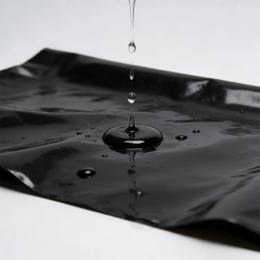 Wasserdichter, leicht zu reinigender PVC-Bettbezug, schmutzabweisender Flachlaken-Überzug, waschfreier PVC-Matratzenschutz für Haushalt & Vermietung. – Detail 3