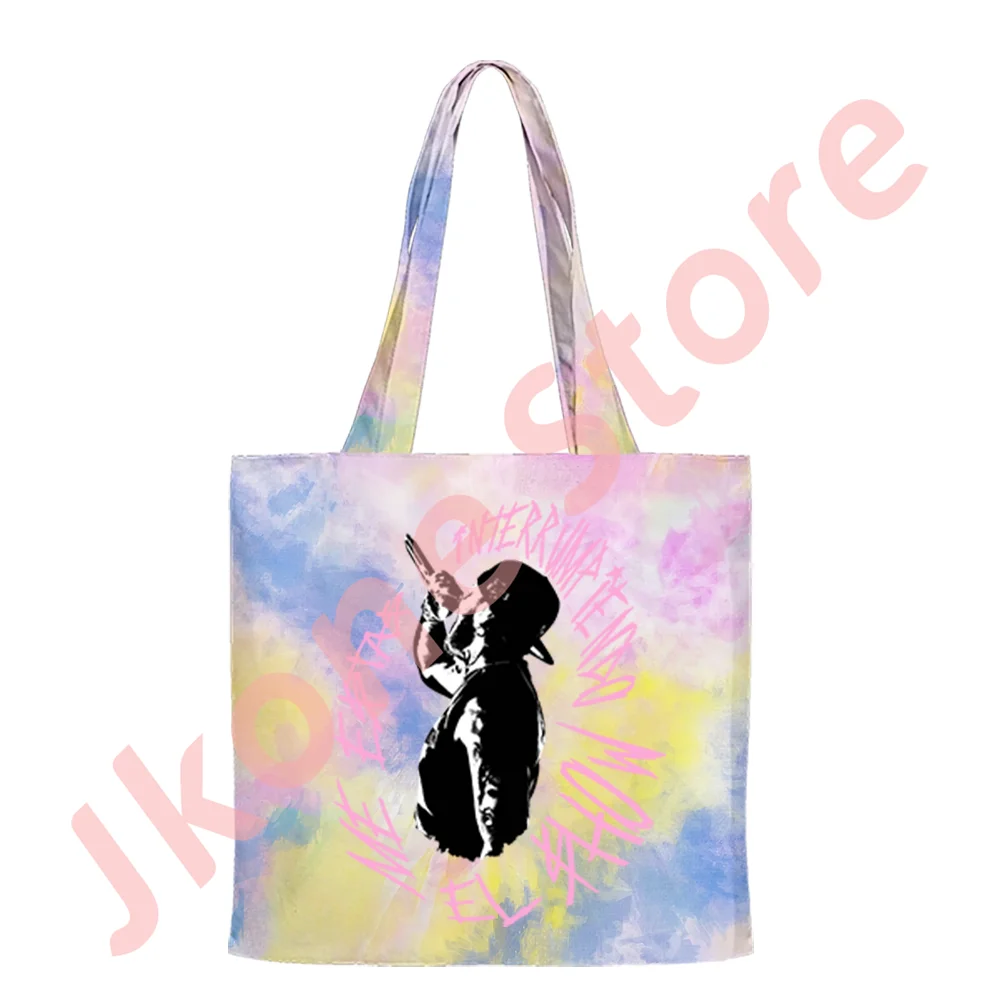 Jhayco Tour Merch Tote neue Logo Umhängetaschen Sommer Frauen Männer Mode lässig Streetwear Tasche