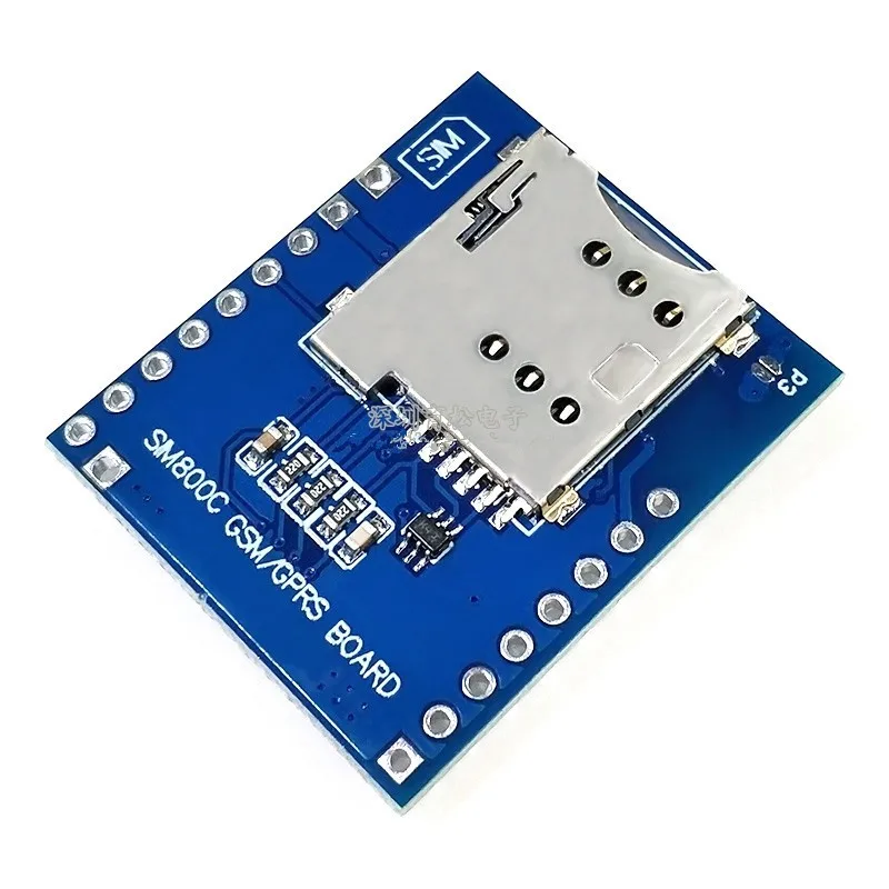 SIM800C GSM GPRS Module 5V/3.3V TTL Adapts to STM32 C51 Program and Bluetooth and TTS