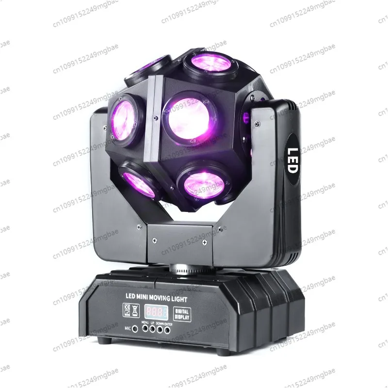 

12 Magic Ball KTV Rotating Beam of Light Voice-activated Colorful Ambient Lighting