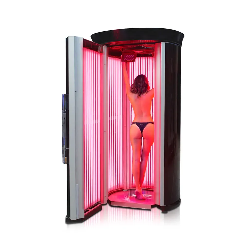 hot sale vertical uv tan machine professional solarium self tanning sun beds