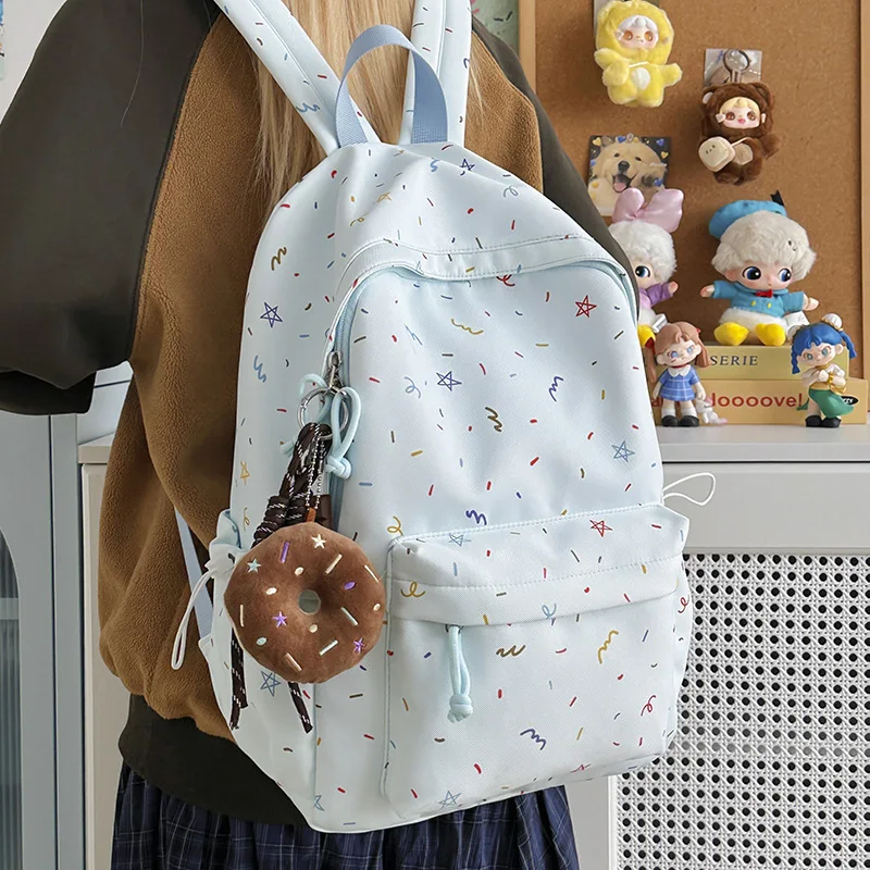 2026 New Fashionable, Lightweight, Load Reducing, Large Capacity Backpack for Students, High Quality, Fresh, Versatile Backpack