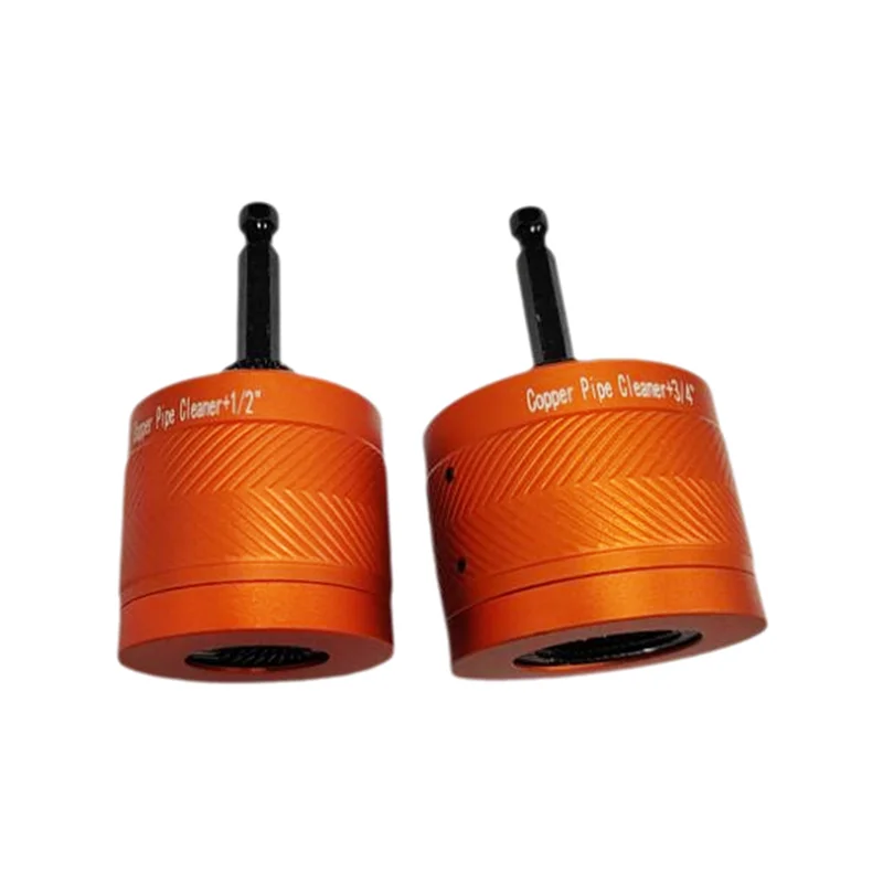 

A84E-Щетка для чистки сверлильных трубок Щетка для чистки медных труб для очистки ржавчины, пятен, краски на медных трубах