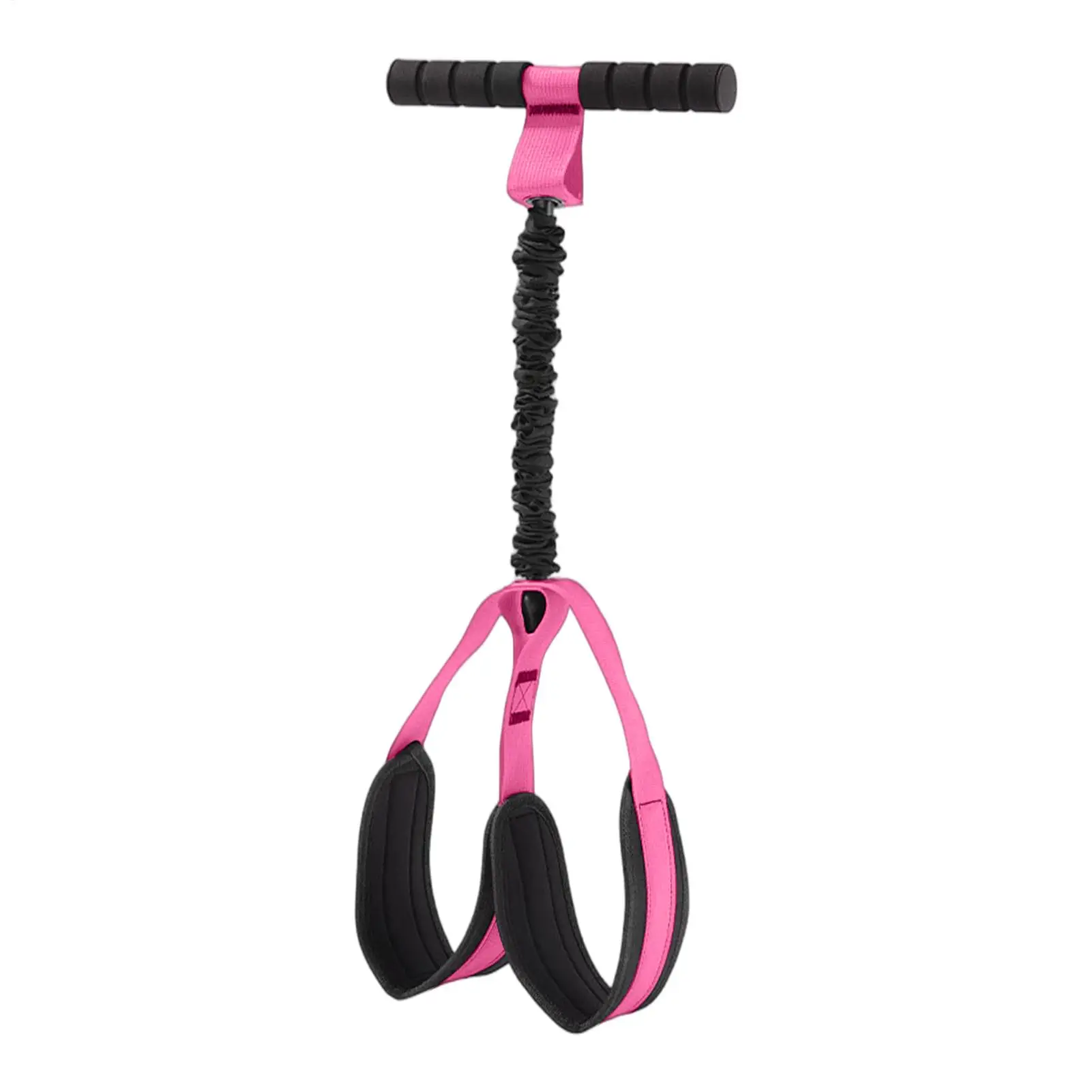 

Многофункциональная лента сопротивления с педалью и ручкой, из мягкого латекса, регулируемая, для домашней йоги и фитнеса