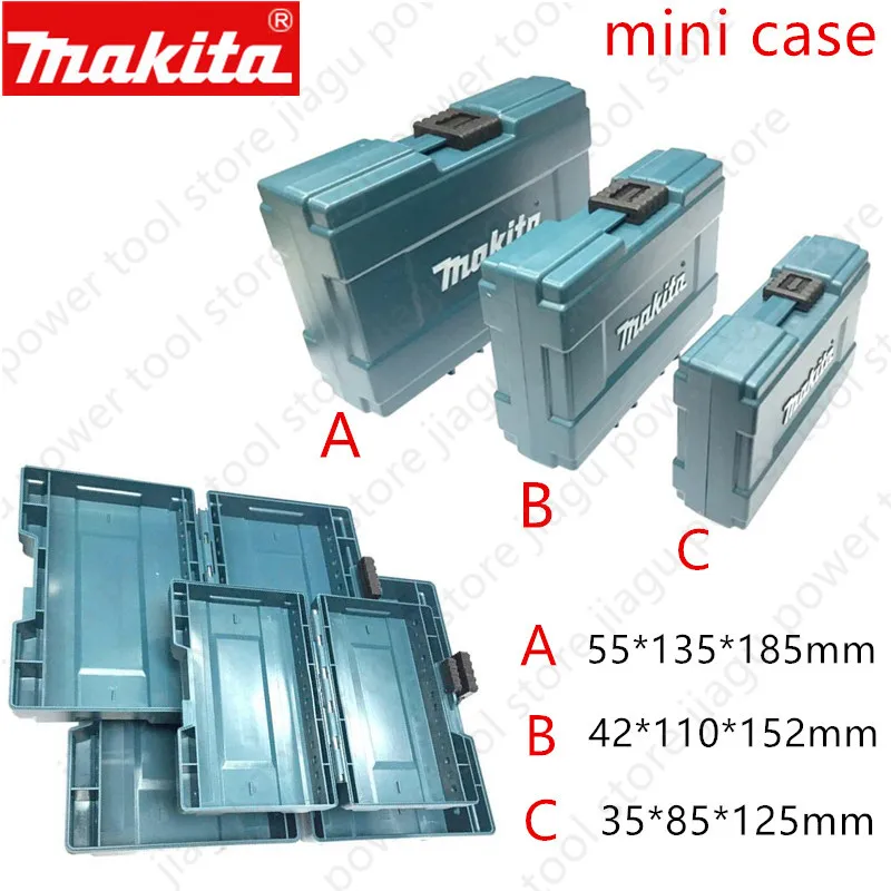 Кейс для инструментов Makita MINI, чемодан для инструментов, контейнер для хранения MakPac Connector, B-62066, B-62072, B-62088, ящик для инструментов.
