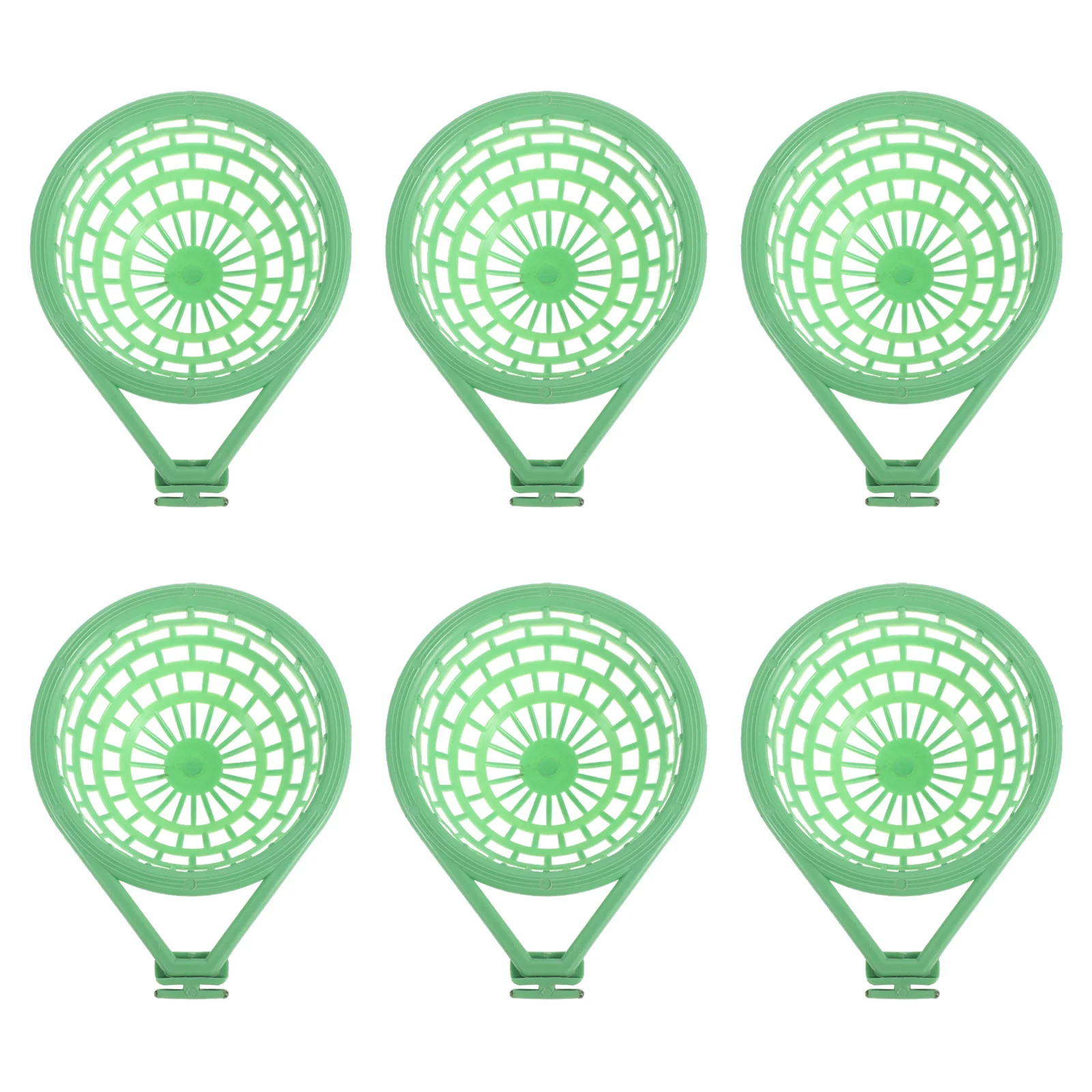 

6Pcs Pigeon Nesting Bowl Plastic Bird Breeding Nest Bowl for Hatching Parrots Cockatiels Small Birds Egg Incubation