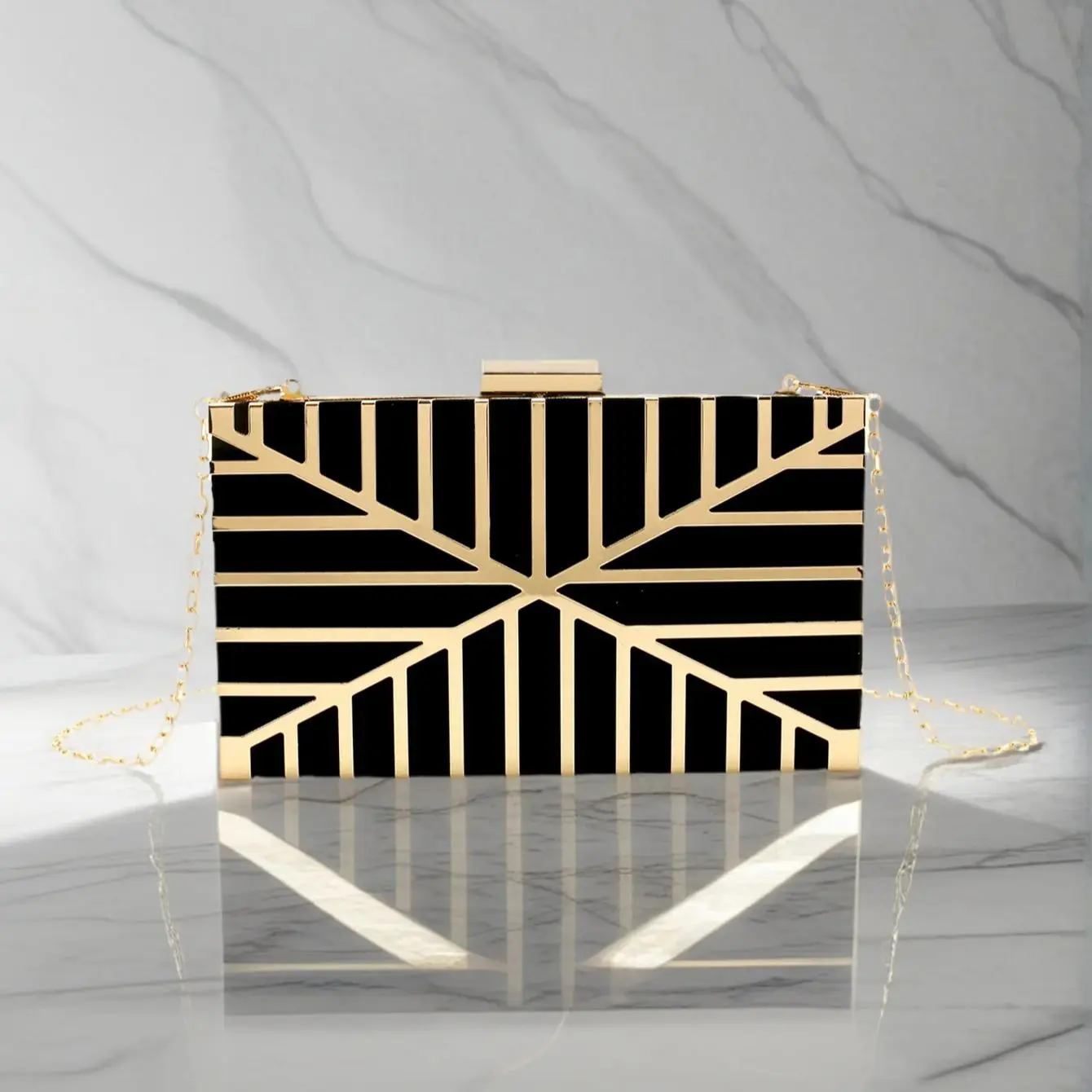 

Металлические полые стильные вечерние сумки зеленого цвета с блестками, модный женский клатч с цепочкой на плечо, вечерние, свадебные, ужин, выпускной