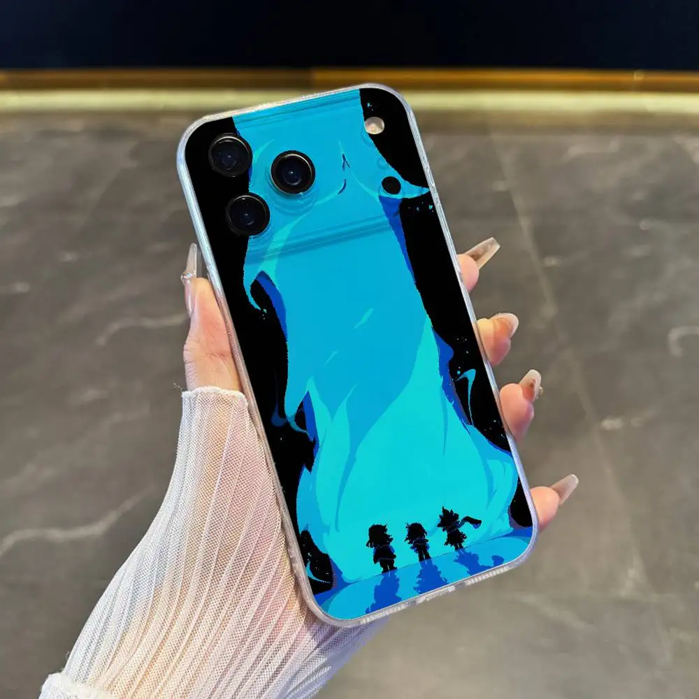 حافظة هاتف D-Deltarune Ralsei لهاتف iPhone 17,16,15,14,13,12,11 Pro,Max,Plus,X,XS,XR,SE4,E غطاء ناعم شفاف صغير