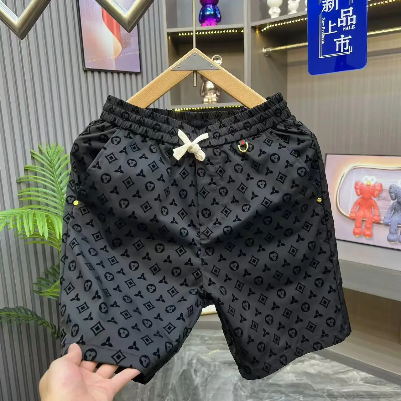 

2025 Summer Hot-selling Casual Comfortable Quick-drying Fast-downhill Motorcycle Men's Breathable Sweat-absorbing Shorts