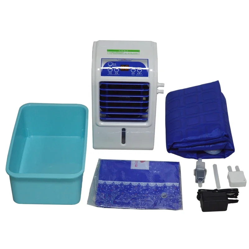 Climatiseur portable 8W, mini refroidisseur d'air, refroidisseur de chambre, ventilateur de table, matelas indispensable