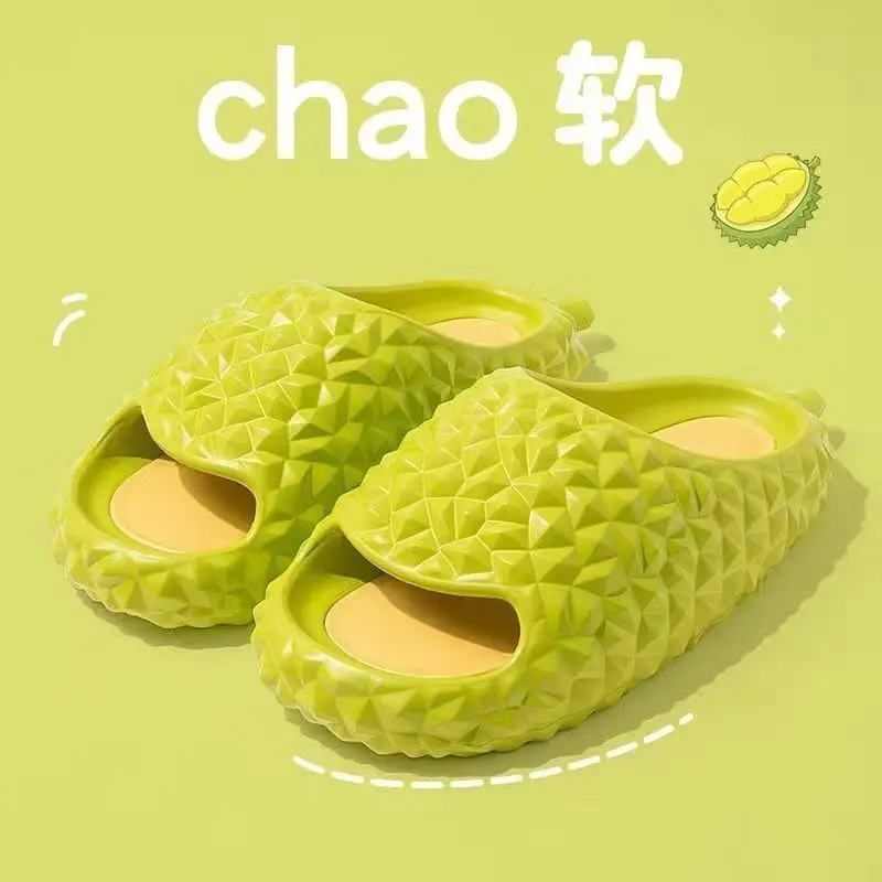 Durian Slippers Feel Like Shit Women's Summer Fashionable Slippers for Couples To Wear Outside At Home