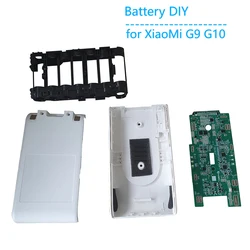 Fai da te nuova batteria BMS per Xiaomi Mijia G10 G9 aspirapolvere portatile senza fili parti batteria esterna scheda madre Shell Cover Set