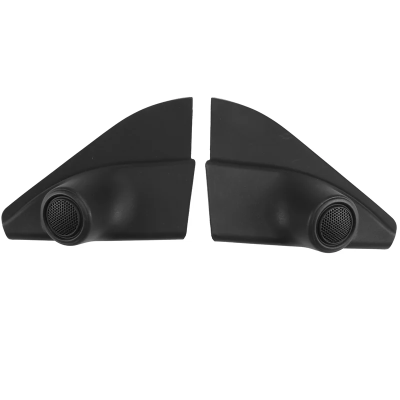 Para toyota hilux vigo mk6 mk7 05-14 67491-0k020 67492-0k020 tweeter alto-falante molde porta dianteira quadro inferior em preto