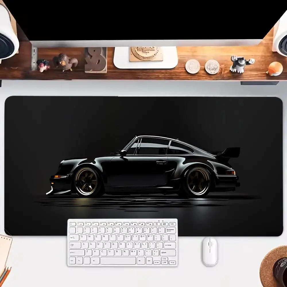

Cool sports black car Mouse Pad Large Gaming Mousepads Non-slip Laptop Art Mausepad Tablet Extended Pads Mat PC Playmat