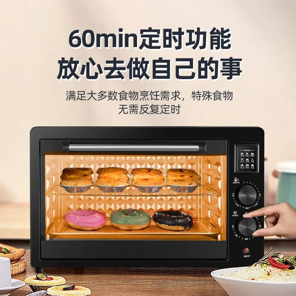 Electric Oven Household Small Baking Bread Machine Multi-Function 48 Liters Large Capacity