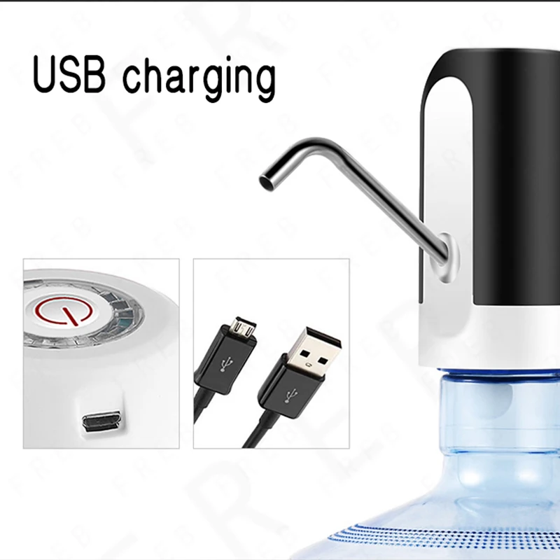 Electric Dispenser 800mah Large Battery Wireless USB Charging Drinking Water Pump Mini Portable Fast Water Automatic Machine