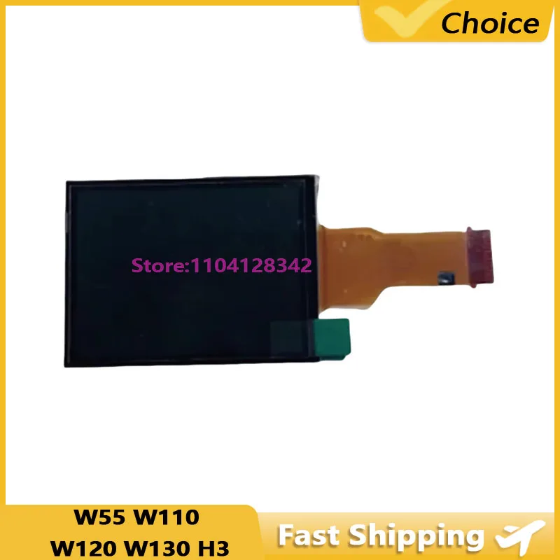 For Sony W55 W110 W120 W130 H3 LCD Screen Camera Display Parts Camera Detail Accessories Replacement Change Spare Parts