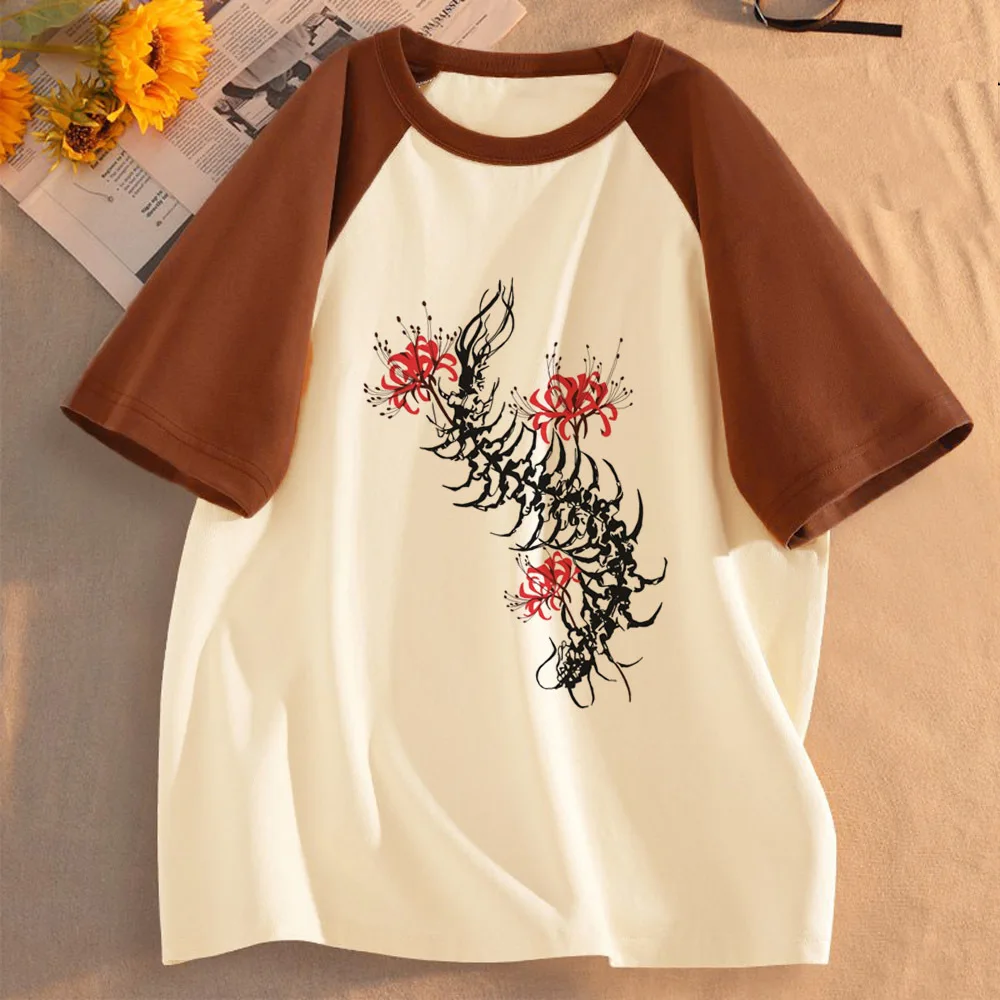 Tokyo Ghoul tshirt femme japanese Psychedelic jojifuku goth 2000s t-shirt cute korean fashion 80s