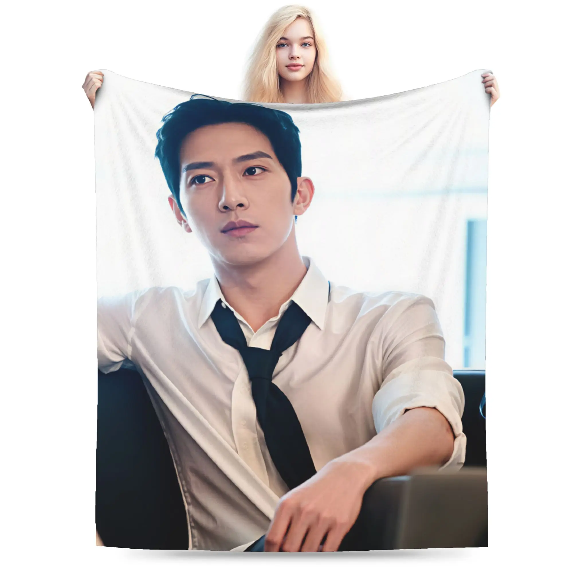 The Early Spring jing boran  Blanket Quality Warm Soft  Bedding Throws Winter Boy Girl Outdoor Pattern Bedspread
