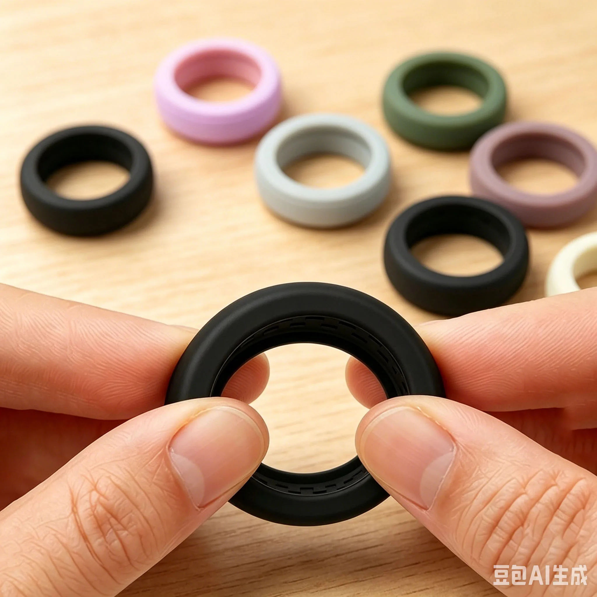 

12pcs/set Silicone Case For Oura Ring5 Lightweight Anti-Scratch Smart-Ring Protector Soft Skin Cover Supports Charging