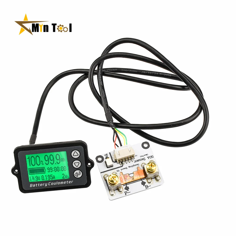 80V 50A/100A/350A TK15 Battery Capacity Tester Capacity Indicator Power Meter for LiFePO Coulomb Counter Car Tool Accessories