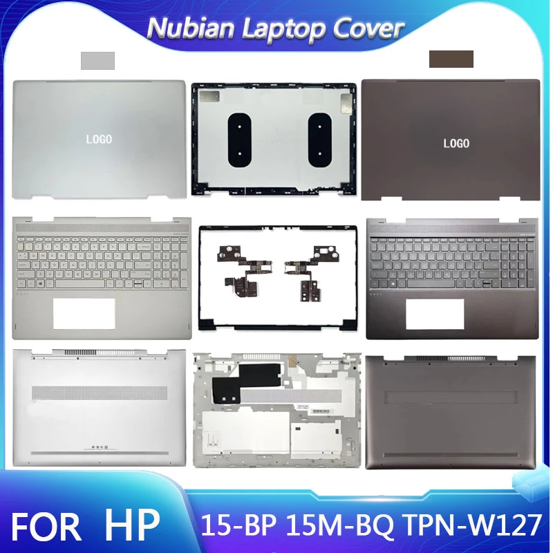 

FOR HP ENVY X360 15-BP 15M-BQ TPN-W127 Laptop LCD Back Cover/Front Bezel/Palmrest Keyboard/Bottom Cover/Hinge