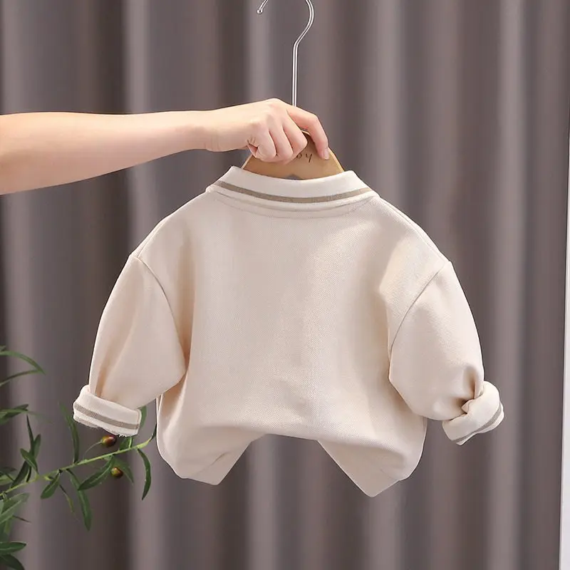 New Autumn Brand Kids Boys T-shirts Kids Spring Clothes Child T-shirt Clothing Costume Long Sleeve Tops Tee 1 2 3 4 5 Years