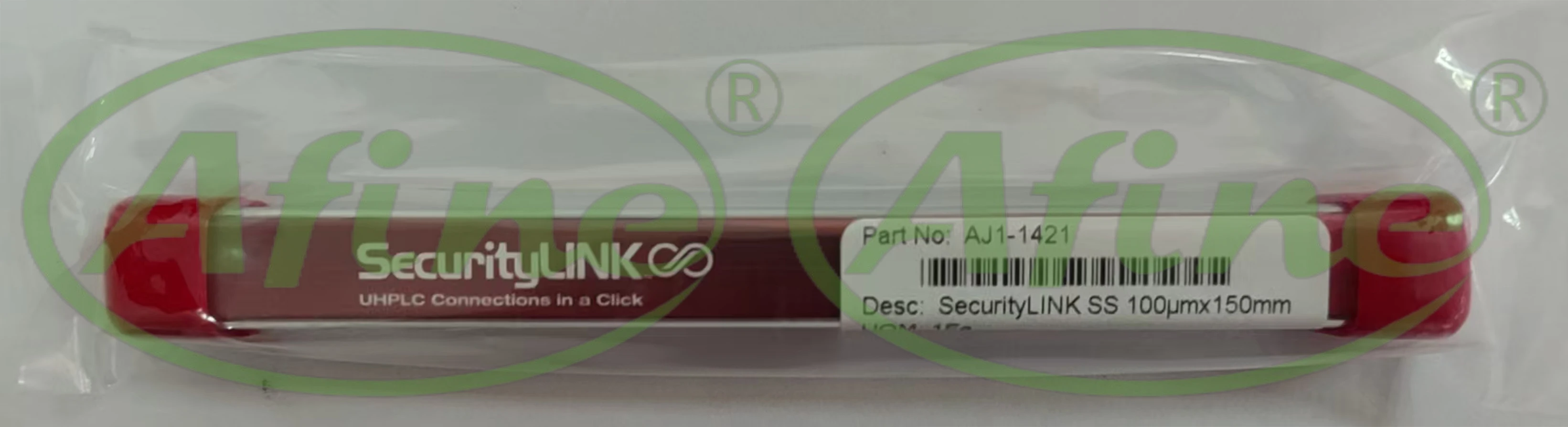 

AFINE Phenomenex AJ1-1421 SECURITYLINK SS 100µm ID 500MM LENGTH WITH 10-32 FITTINGS EA