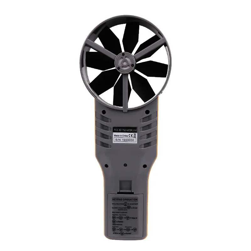 AZ89171 multi-function Bluetooth anemometer handheld Anemometer dew point wet bulb temperature and humidity measurement