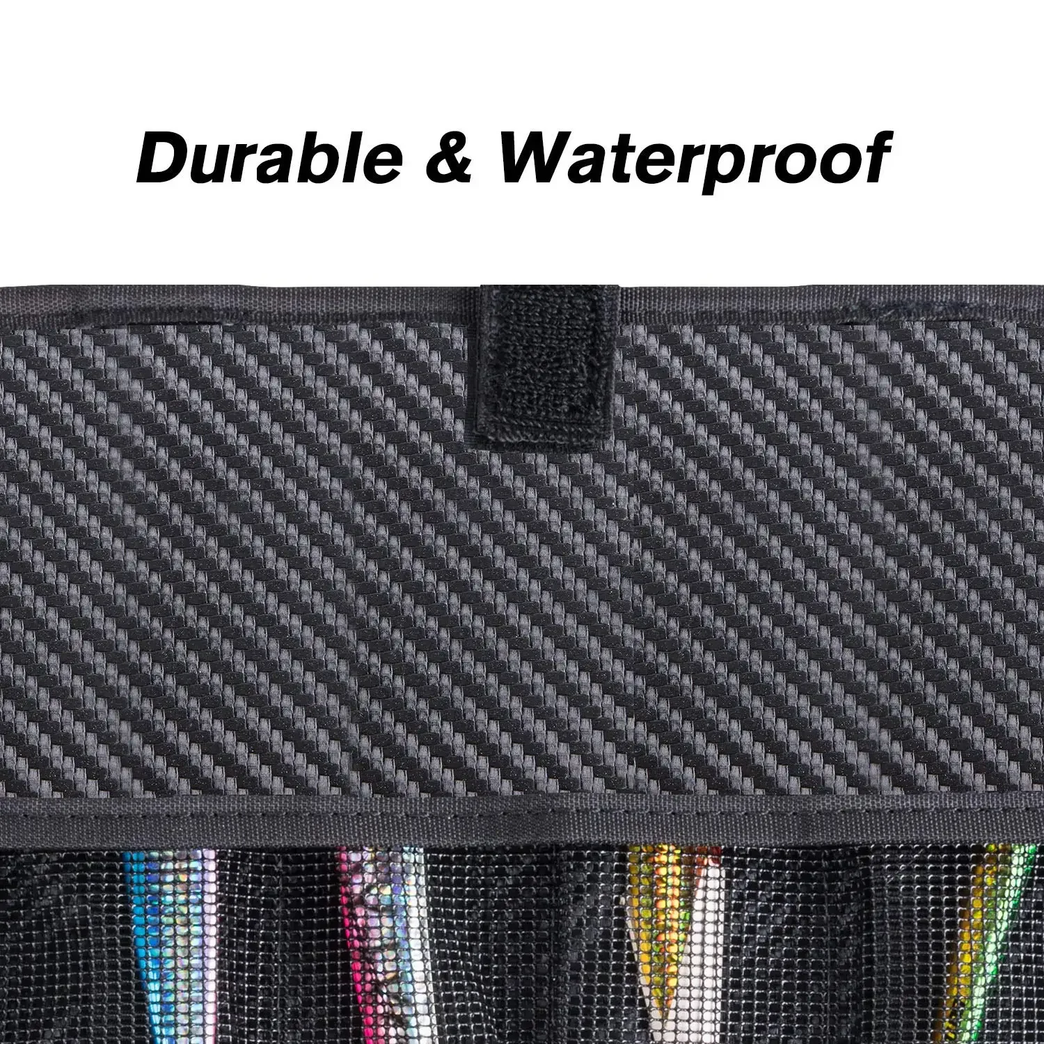 Goture Bolsa de pesca impermeable – Organizador de fibra de carbono - imagen 5