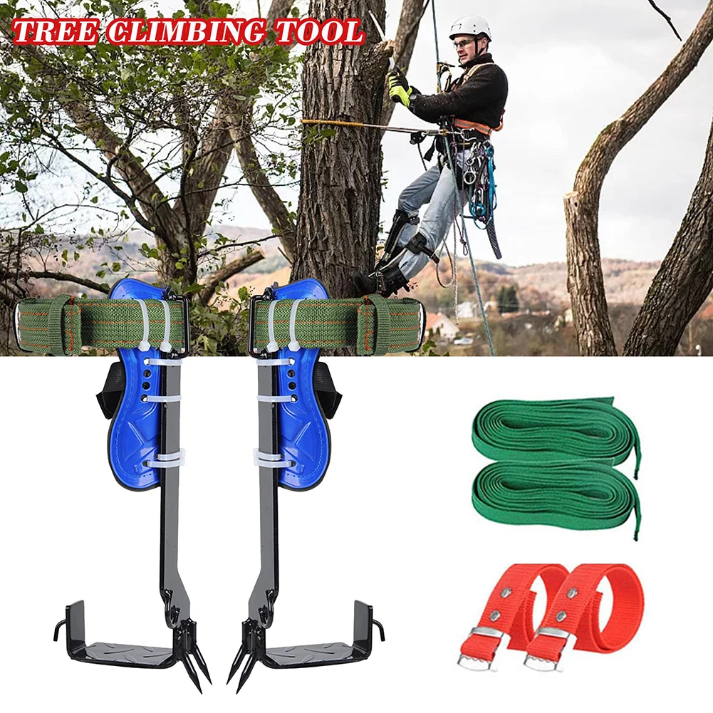 Mountaineering Spike Tree Climbing Spikes Load Capacity 150kg Maximum Tree Climbing Gear 2 Or 1 Claws For Tree Work Picking