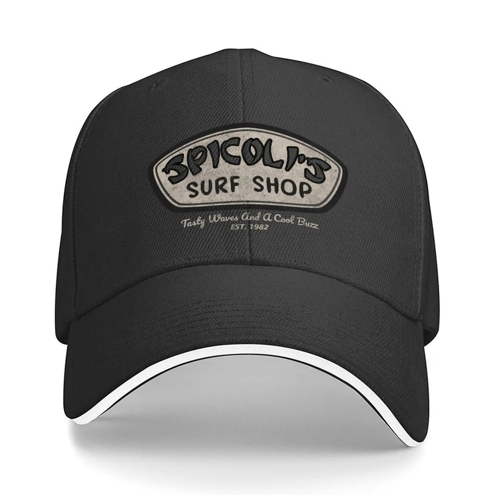 

Spicoli's Surf Shop Baseball Cap Visor dad hat Snap Back Hat derby hat Women Caps Men's