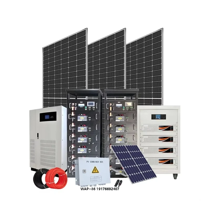 Solar Panels System Complete 20kw 40kw 30kw Set off Grid Solar System with Inverter and Battery