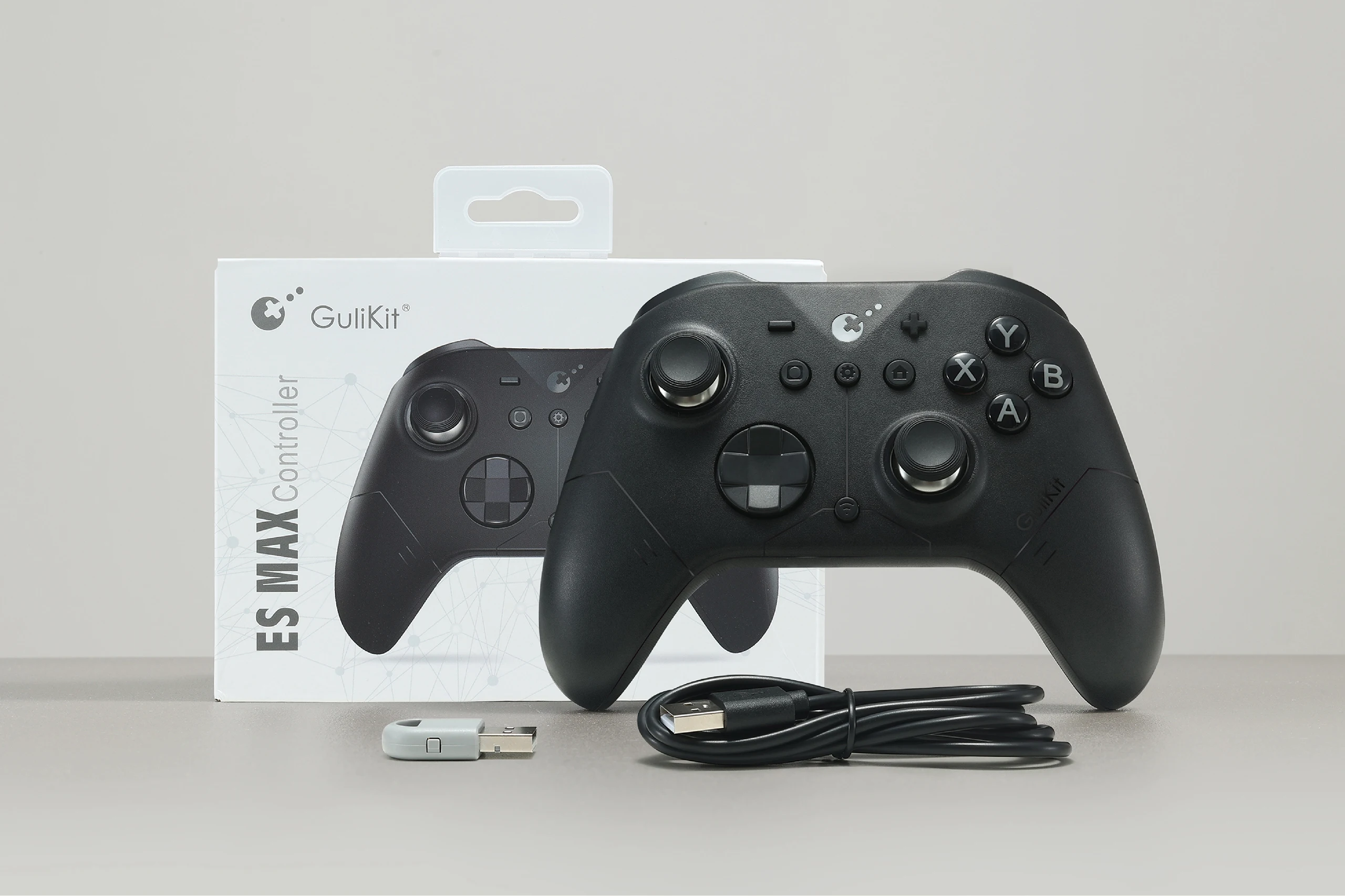 GuliKit ES MAX Controller Bluetooth Wireless Gamepad für Switch 1/2 PC Android SteamOS mit TMR-Sticks, Dual-Mode-Trigger. – Detail 5
