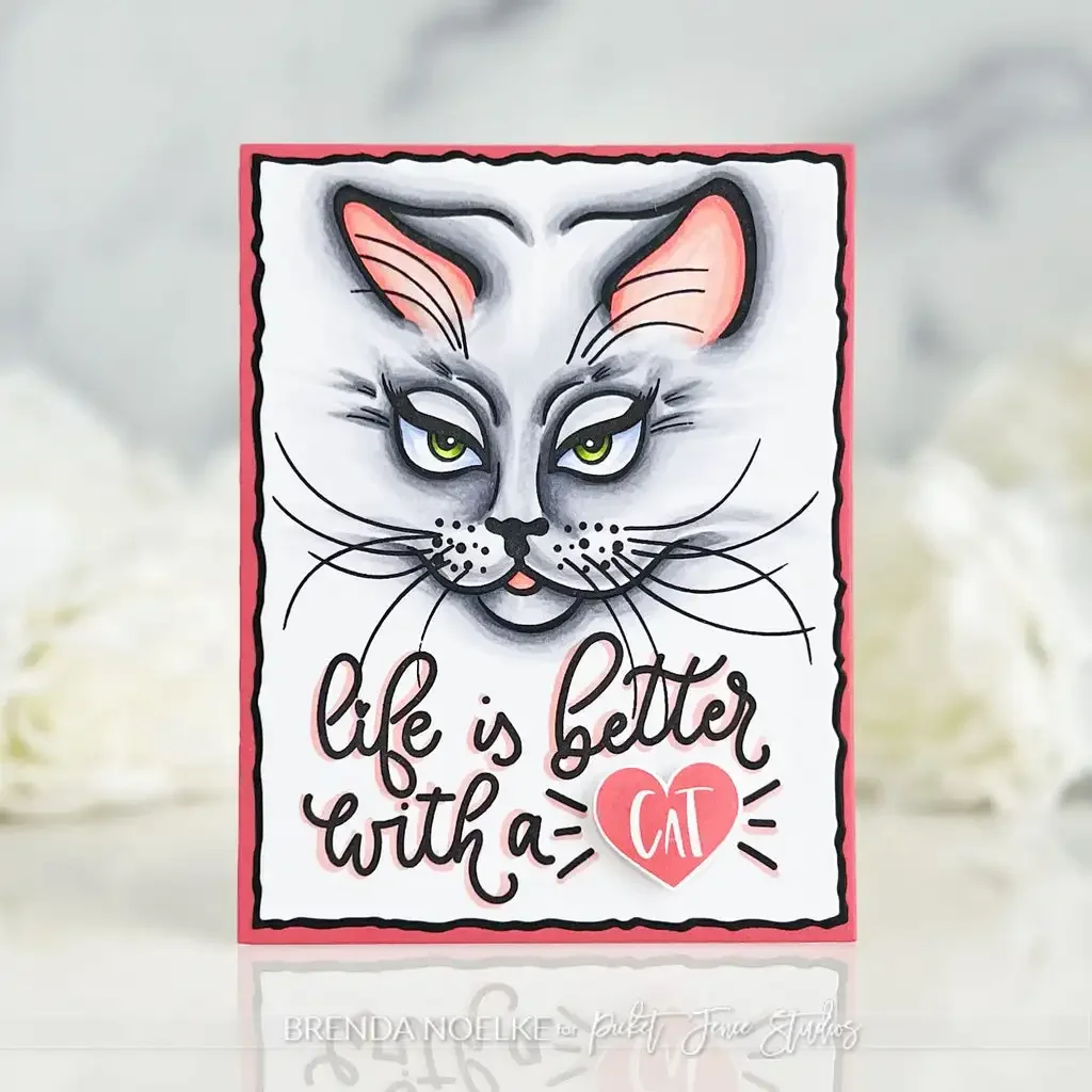 Timbres de chat de beauté en silicone transparent pour bricolage, scrapbooking, fournitures d'artisanat, album photo, carte exécutif