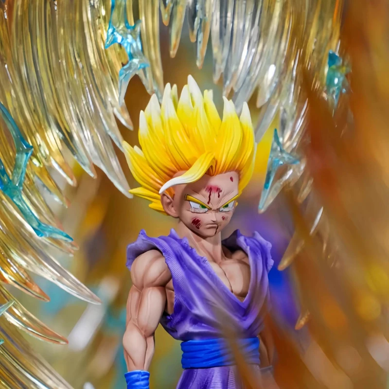 36 cm Figurka Anime Dragon Ball Z Model JT Super Saiyan 2 Goku Gk Figurka akcji PVC Ozdoba kolekcjonerska Zabawki dekoracyjne Prezenty