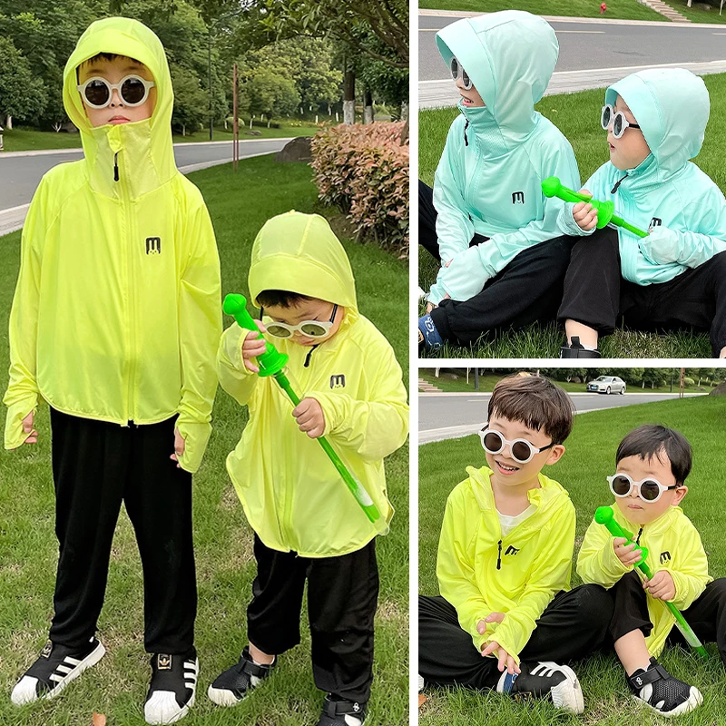 Baby Girls Boys Sun Protection Coat - Cute Infant Outerwear for Breathable Air-conditioned Autumn Clothes,Thin Kids Children Top