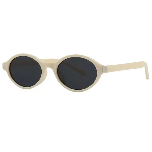 JNPCXI New Fashion Small Oval Sunglasses Women Shades UV400 Retro Punk Men Red Sun Glasses - Image 8